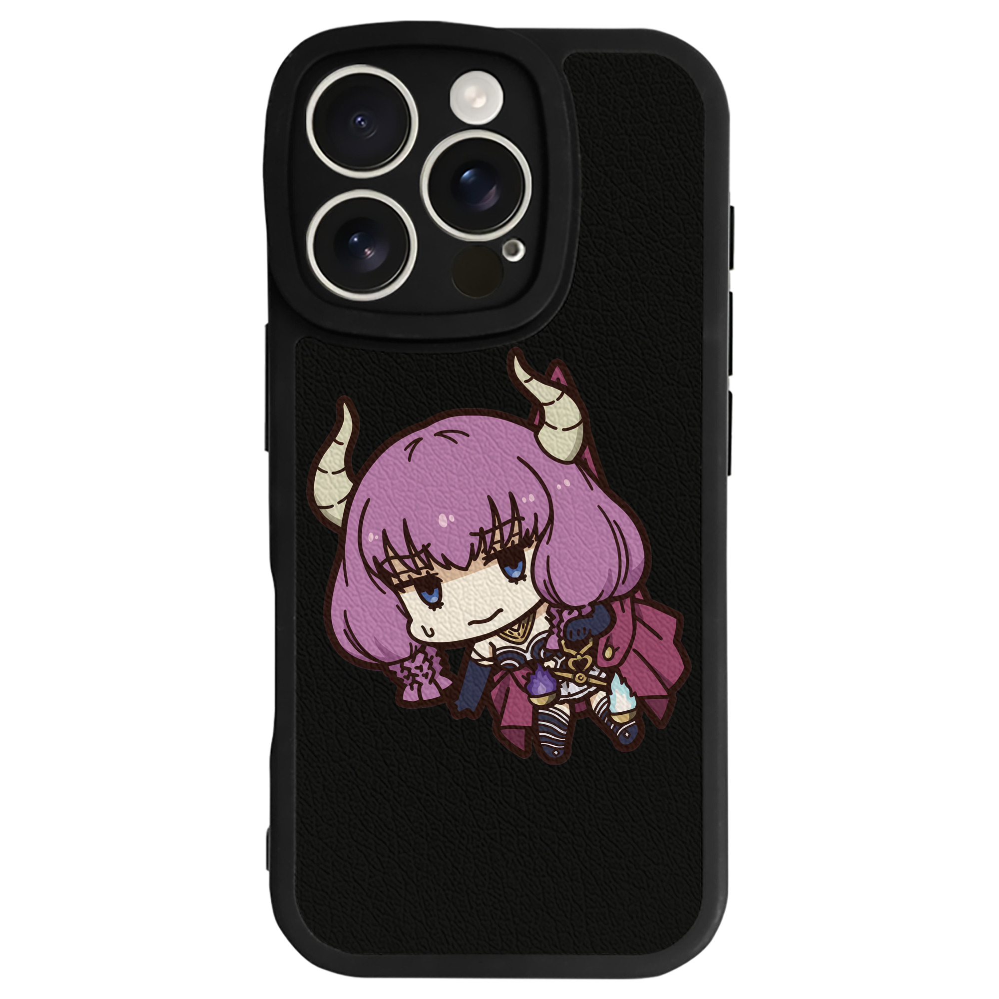（画像用） 葬送のフリーレン Frieren 【iPhone 16シリーズ対応】シリコンスマホケース（レザー調） 材質：シリコン